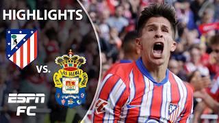 Giuliano Simeone makes Atleti history Atletico Madrid vs Las Palmas  LALIGA Highlights  ESPN FC [upl. by Jezrdna30]