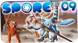 Spore Gameplay  Lets Play  09  Beginn der STAMMESPHASE [upl. by Agathy]