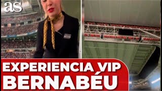 EXPERIENCIA VIP en el BERNABÉU ALUCINEN [upl. by Airdnua]