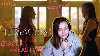 legacies  4x02 CRACK  REACTION [upl. by Elhsa795]