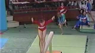 Aurelia Dobre  1985 Junior Cup  BB 1 [upl. by Einad]