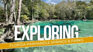 Exploring the Florida Panhandle  Springs amp State Parks [upl. by Eidnam]