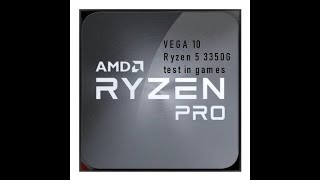 Ryzen 5 3350G Vega 10 Vega 11 test in games [upl. by Eramat]