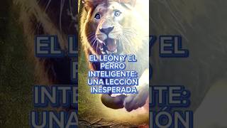 EL LEÓN Y EL PERRO INTELIGENTE UNA LECCIÓN INESPERADAHistoriasDeAnimales LecciónDeVida [upl. by Serica]