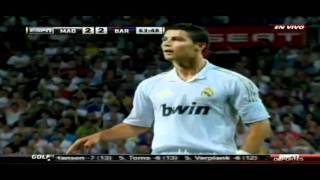 Cristiano Ronaldo free kick vs Barcelona 1482011 SuperCup match  slow MO [upl. by Bryanty]