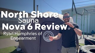 North Shore Sauna Nova 6 Person Tent Sauna Review [upl. by Lyon834]