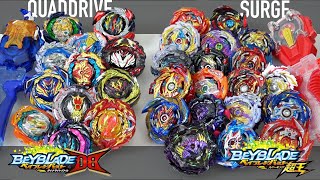 DB BEYS SPARKING BEYS  All Season 5 VS All Season 6 EPIC BATTLE  Beyblade Burst QuadstrikeSurge [upl. by Kemme]