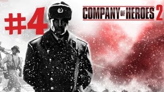 Company of Heroes 2  Gameplay Walkthrough Part 4  Miraculous Winter  Single Player Campaign [upl. by Octavus481]