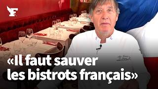 Cet homme veut inscrire les bistrots français au patrimoine mondial de lUnesco [upl. by Airual555]