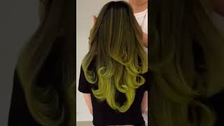 Challenge some colors you haven’t tried before challenge beauty dyedhair hairs titokviral [upl. by Dede]