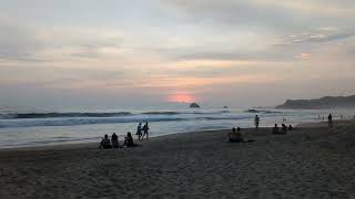 Zipolite Time Lapse Sunset  06 Nov 2024 [upl. by Hullda884]