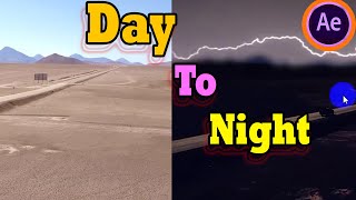 Switch to Day or night in Adobe After Effect [upl. by Nodanrb]