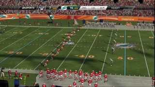 Madden 15 PS3  Dolphins vs Raiders [upl. by Ahsekat]