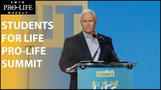 Former VP Mike Pence Speaks at National ProLife Summit [upl. by Alegnatal452]