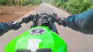 Vlog Kawasaki Ninja 250 SL Mono RIDING SIANG Lebih Seru BenyArdiantoP [upl. by Akkinahs]