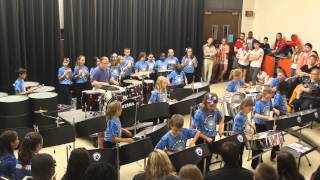 Black Bear Steel performing quotAlmeida Islandquot at FMEA Steel Drum Festival 2014 [upl. by Ahsieyn936]