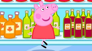 Peppa Pig Goes Shopping  Kids TV and Stories [upl. by Dimah]