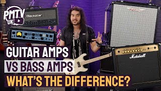 Guitar Amps vs Bass Amps Whats The Actual Difference [upl. by Eimrej]