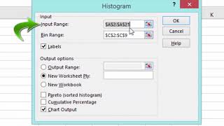 How To Create A Histogram Chart In Excel 2007 2010 amp 2013 [upl. by Mandie]