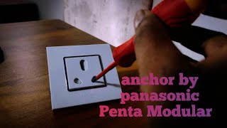 ANCHOR BY PANASONIC VISION MODULAR SWITCHES amp SOCKETS01 ANCHOR SWITCH SCOCKET REVIEWPenta Modular [upl. by Nike308]