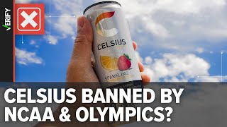 No the NCAA and Olympics have not banned athletes from drinking Celsius [upl. by Yleoj]