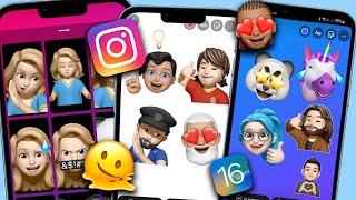 Cómo tener MEMOJIS de iPHONE IOS 16 en Android 2023  ACTUALIZADO con NUEVOS MEMOJIS [upl. by Lorn]