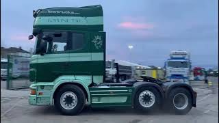 Scania R730 V8 6x2 Midlift Topline Tractor Unit KX11 YCU  Law Trucks [upl. by Blen]