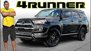 TOYOTA 4RUNNER NIGHTSHADE REVIEW Reliable Stylish and Fun Triple Threat [upl. by Ardiedak724]