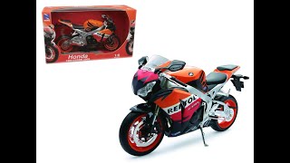 NIB New Ray Diecast 16 2009 Honda CBR1000RR Repsol [upl. by Kirshbaum]