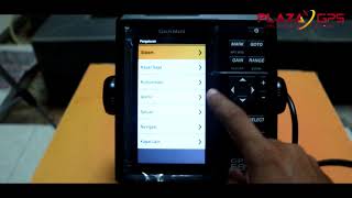 Setting bahasa garmin gpsmap 585 plus fishfinder [upl. by Zeuqirdor]