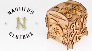 Cluebox  Captain Nemos Nautilus Escape Room in a box Kickstarter [upl. by Yorled]