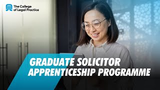 Graduate Solicitor Apprenticeships at The College of Legal Practice [upl. by Adnilra63]