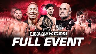 Karate Combat 41 FULL EVENT with GSP amp Bas Rutten [upl. by Eneleahs]