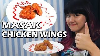 MASAK CHICKEN WINGS ALA ANAK KOST sama KEVIN ANGGARA dan REZA YOHANES [upl. by Cherilynn]