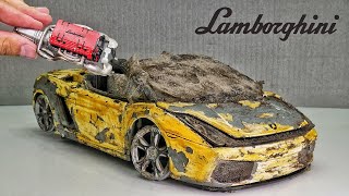 Restoration Lamborghini Gallardo Spyder  Awesome Detailed SportCar restore [upl. by Arraek]