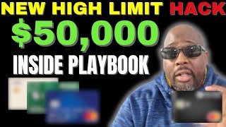 Easiest 50000 Guaranteed Approval High Limit Credit Card Stacking Hack STEP BY STEP [upl. by Skerl314]