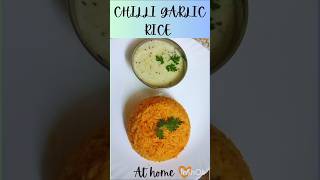 Chilli garlic rice garlic ricerecipe rice thedoctorskitchen curd easyrecipe quickrecipe love [upl. by Ralyat693]