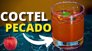 COCTEL PECADO ORIGINAL 🍹 RECETA CON VODKA  Mentor joglan [upl. by Yrotciv]