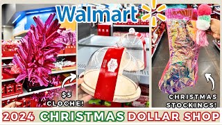 🎄NEW WALMART DOLLAR SHOP CHRISTMAS 2024  LIKE TARGET DOLLAR SPOT  DECOR MUST HAVES  SHOP WITH ME [upl. by Eniffit]