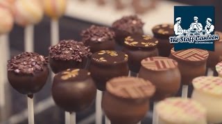 How to make and decorate chocolate truffles with Callebaut Chocolate [upl. by Eeralih]