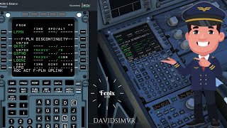 Mcdu Fenix A320 déporté sur tablette enfin merci 😀 Addon dans la description 😉 [upl. by Brigham]