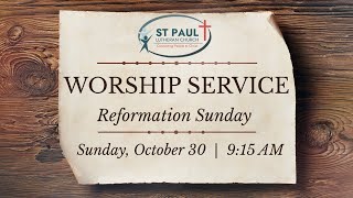 Worship Service  Sunday October 30 2022 [upl. by Ydroj]