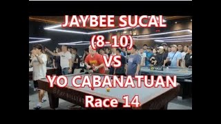 JAYBEE SUCAL 810 VS YO CABANATUAN GAME 1  RACE 14 BRIEF [upl. by Llertac]