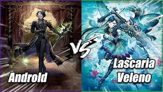 ANDROLD VS LASCARIA VELENO  GAMEPLAY  cardfightvanguard [upl. by Ereveneug]