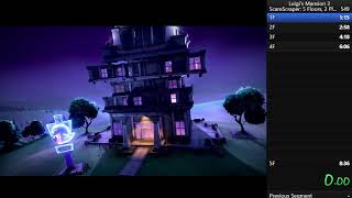 Luigis Mansion 3 ScareScraper Speedrun 5 Floors 2 Players RS in 746 wGaspard [upl. by Treacy]