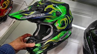 SHOEI HELMET VFXW “TAKA” OffRoad 2016 [upl. by Citarella]