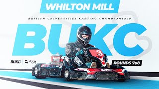 BUKC LIVE  Whilton Mill  Rounds 7 and 8  2024 British Universities Karting Championship [upl. by Joycelin]