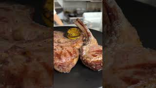 Signature Dry Aged Lamb Chops Kinzie Chophouse lambchops steakhouse beststeak beststeakhouse [upl. by Byrne]