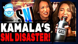 Kamala Harris SNL DISASTER Was ILLEGAL Internet ROASTS Cringe STOLEN From Trump amp He Gets FREE Ad [upl. by Deyes]