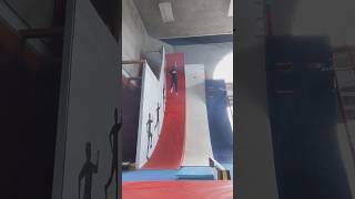 19FT WARPED WALL rockninja ninjawarrior [upl. by Ynes802]